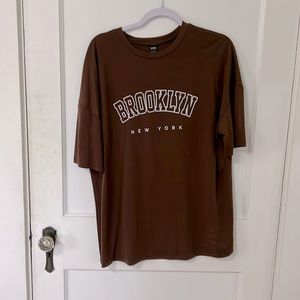 Brown shirt